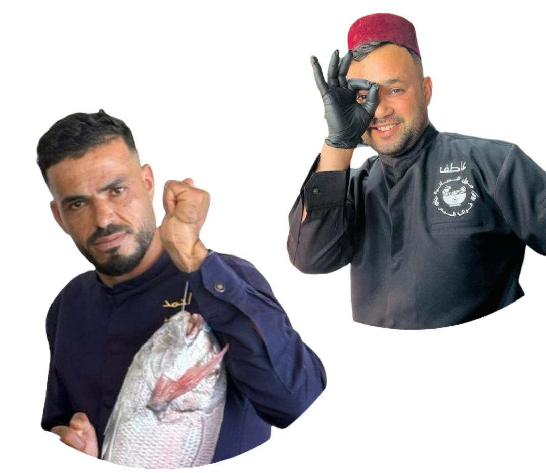 Chef Ahmed and Chef Atef